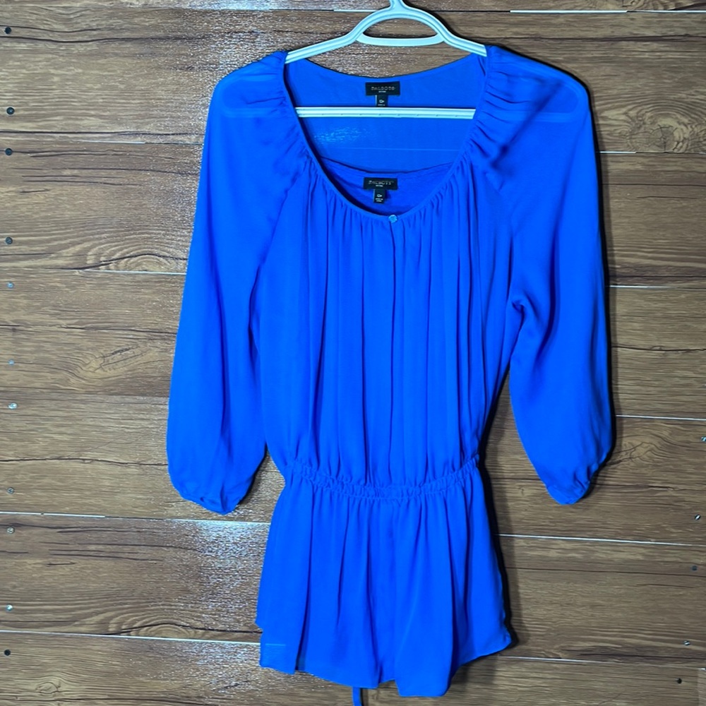 Talbots silk 2 in 1 mini romper with tank top new without tags